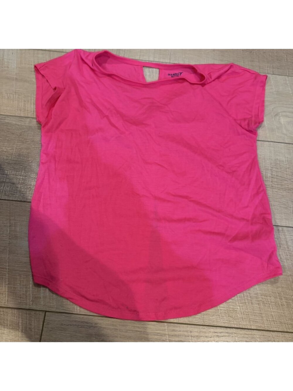 Old Navy Girls Large 10-12 Athletic Shirt Open Back Go Dry